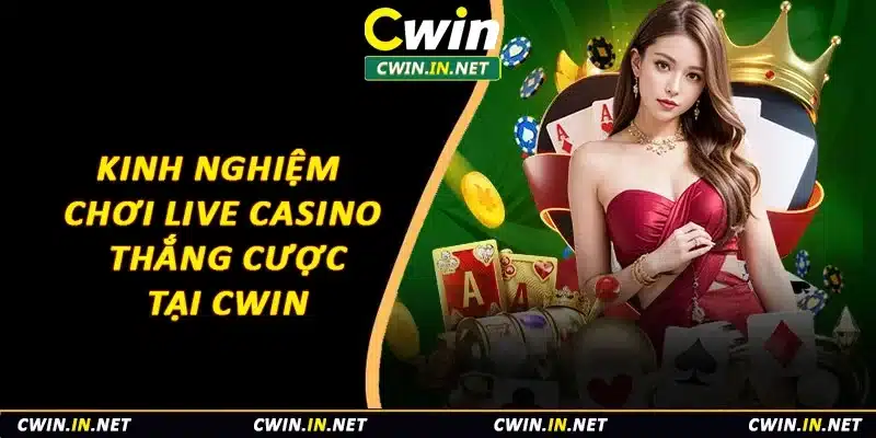 Kinh nghiệm chơi live casino thắng cược tại nhà cái
